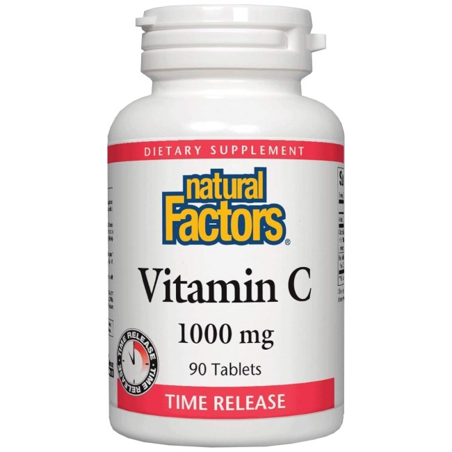 Natural Factors Vitamin C Time Release 90 Таблетки, 90 Дози
