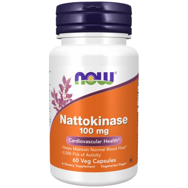 NOW Foods Nattokinase 100 mg 60 капсули