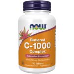 NOW Foods Vitamin C-1000 Complex - Buffered with 250 mg Bioflavonoids 90 Таблетки, 90 Дози