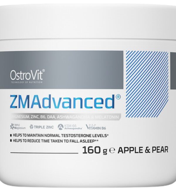 OstroVit ZMAdvanced | DAA, Ashwagandha and Melatonin 160 грама, 45 Дози