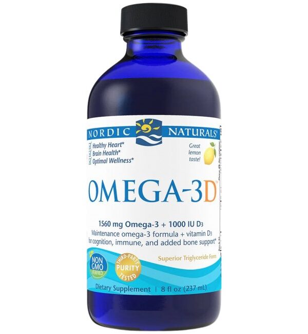 Nordic Naturals Omega-3 Liquid 1560 mg 237 мл, 48 Дози