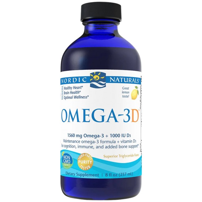 Nordic Naturals Omega-3 Liquid 1560 mg 237 мл, 48 Дози
