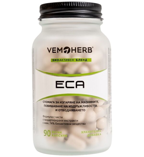 VemoHerb ECA  90 капсули, 90 Дози