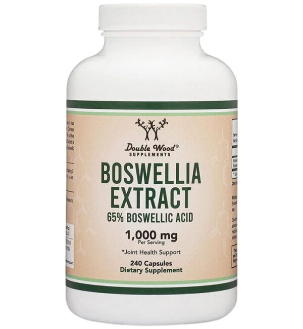 Double Wood Supplements Boswellia Extract  240 капсули, 120 Дози