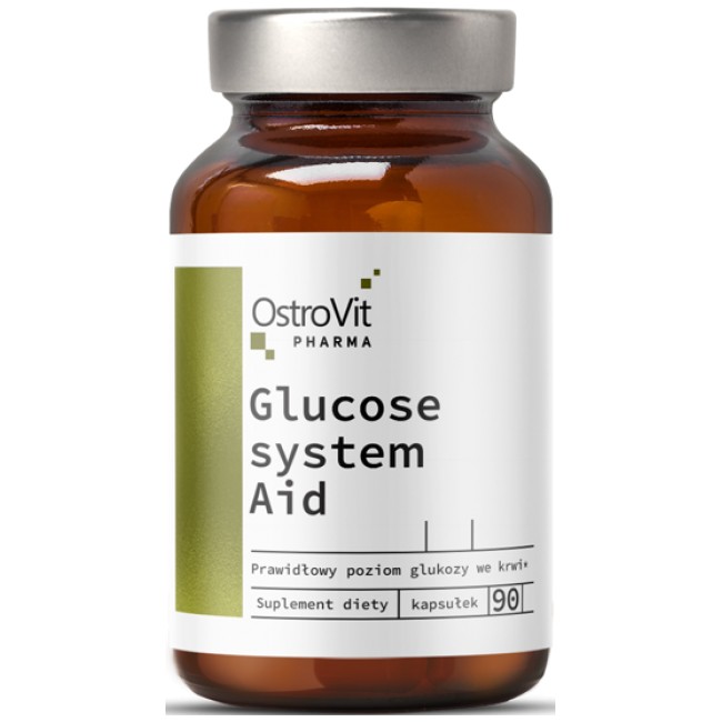 OstroVit Glucose System Aid | with Berberine, Alpha Lipoic Acid, Cinnamon & Mulberry 90 капсули, 30 Дози