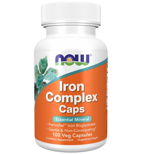 NOW Foods Iron Complex 100 Таблетки