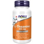 NOW Foods L-Theanine 100 mg 90 капсули, 90 Дози