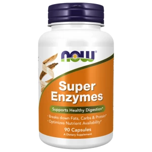 Now Foods Super Enzymes 90 капсули, 90 Дози