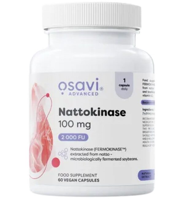 Osavi Nattokinase 100 mg 60 капсули, 60 Дози