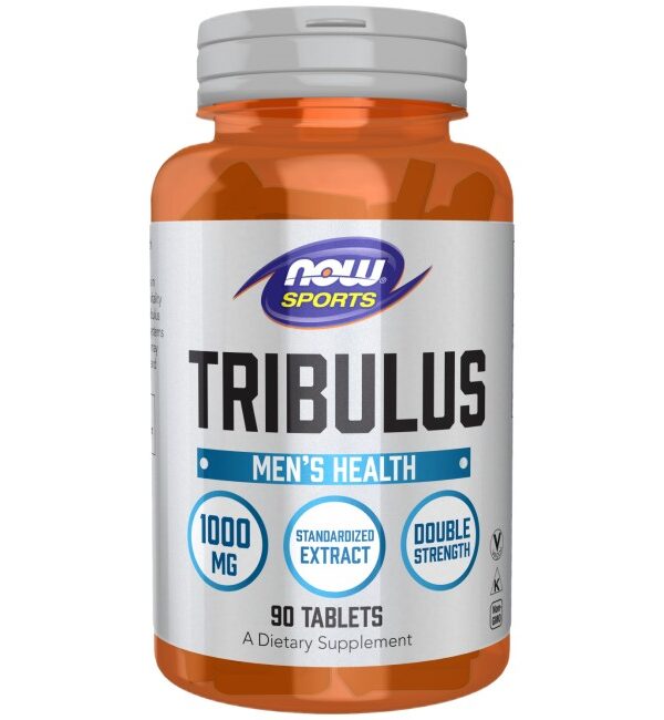 NOW Foods Tribulus 1000 mg 90 Таблетки, 90 Дози