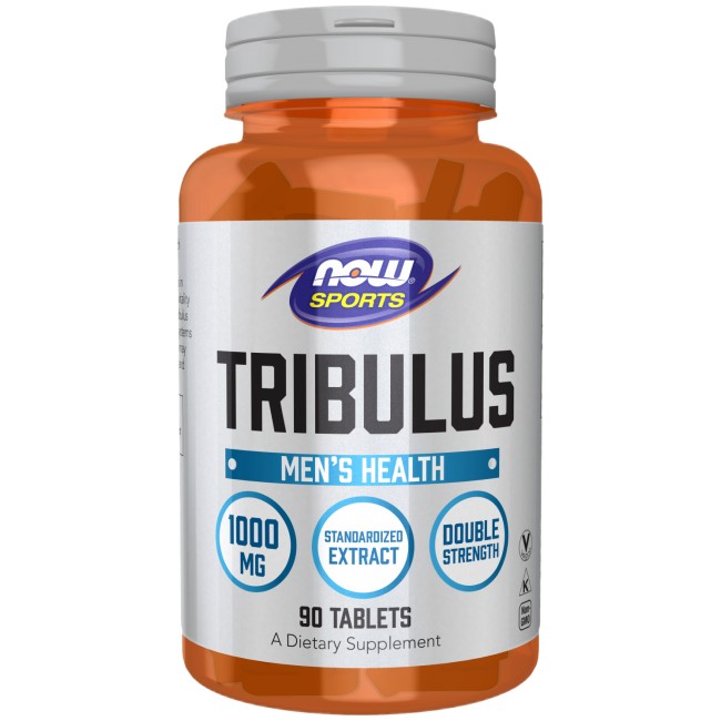 NOW Foods Tribulus 1000 mg 90 Таблетки, 90 Дози