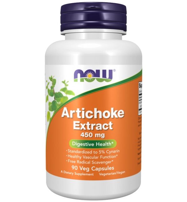 NOW Foods Artichoke Extract 450mg 90 капсули, 90 Дози