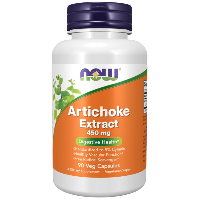 NOW Foods Artichoke Extract 450mg 90 капсули, 90 Дози