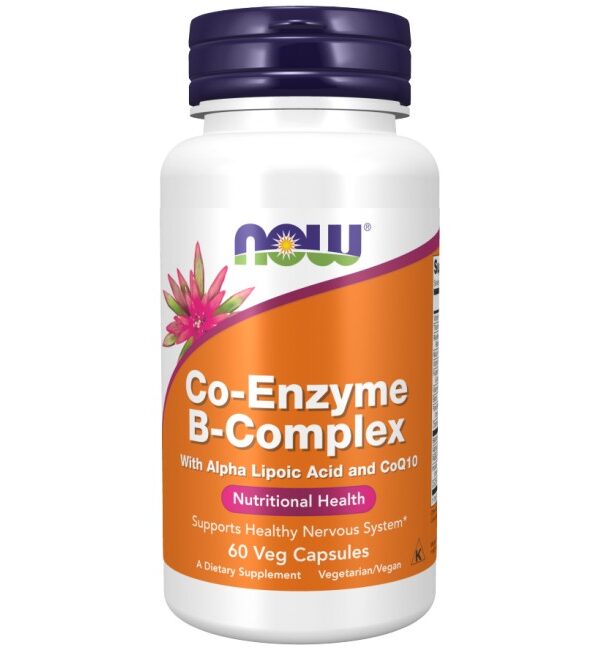 Now Foods Co-Enzyme B-Complex 60 капсули, 30 Дози