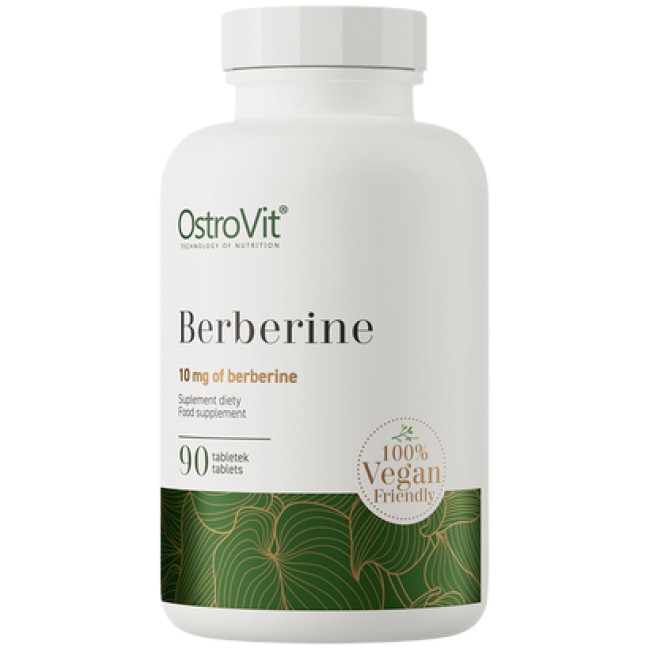 OstroVit Berberine 500 mg 90 Таблетки, 90 Дози