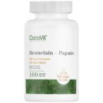 OstroVit Bromelain + Papain Enzymes 100 капсули, 100 Дози
