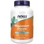 NOW Foods Magnesium Citrate 200 mg 100 Таблетки