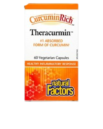 Natural Factors CurcuminRich™ | Theracurmin 30 mg 60 капсули, 30 Дози