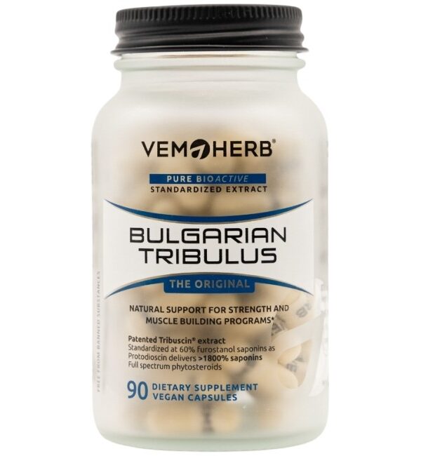 VemoHerb Bulgarian Tribulus 90 капсули, 45 Дози