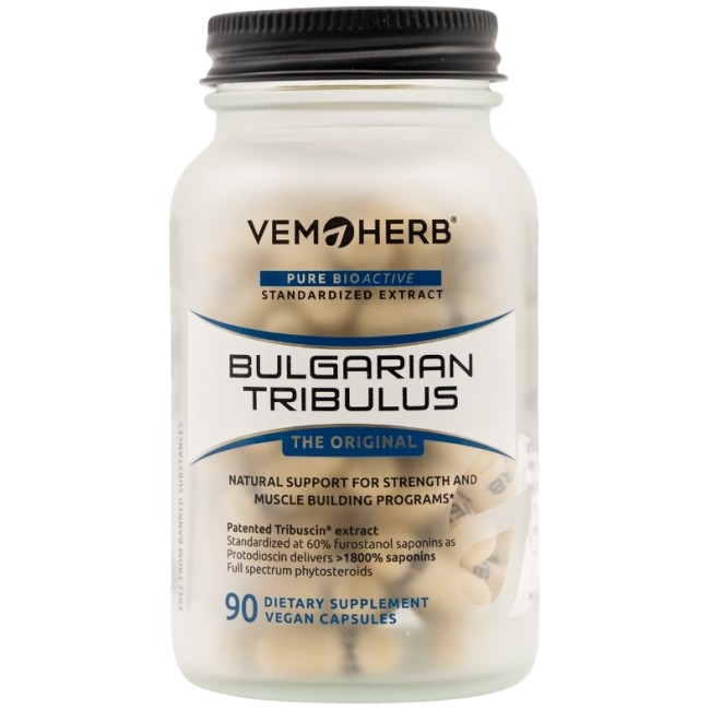 VemoHerb Bulgarian Tribulus 90 капсули, 45 Дози