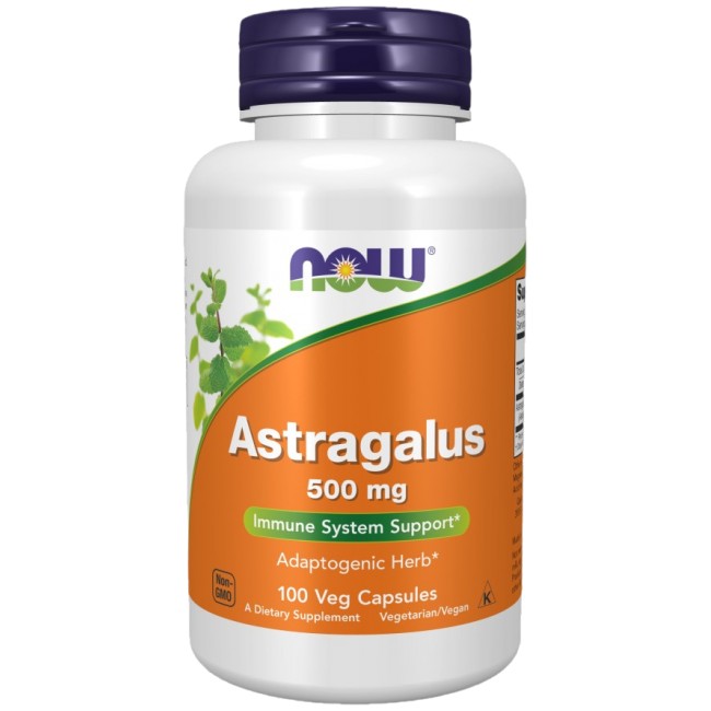 NOW Foods Astragalus 500 mg 100 капсули