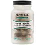 VemoHerb Eastern Adaptogen | Rhodiola + Ginseng + Shilajit 60 капсули, 60 Дози
