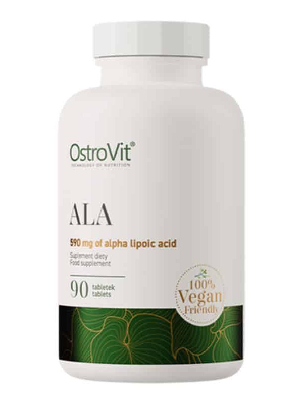 ALA / Alpha Lipoic Acid 590 mg 90 Таблетки, 90 Дози