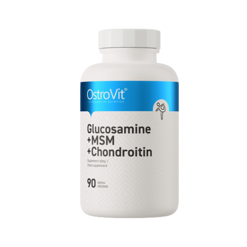 OstroVit Glucosamine + MSM + Chondroitin 90 Таблетки, 45 Дози