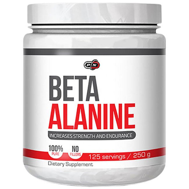 PURE Nutrition USA Beta Alanine Powder 250 грама, 125 Дози