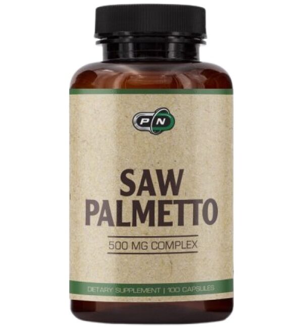 PURE Nutrition USA Saw Palmetto Complex 500 mg  100 капсули, 100 Дози