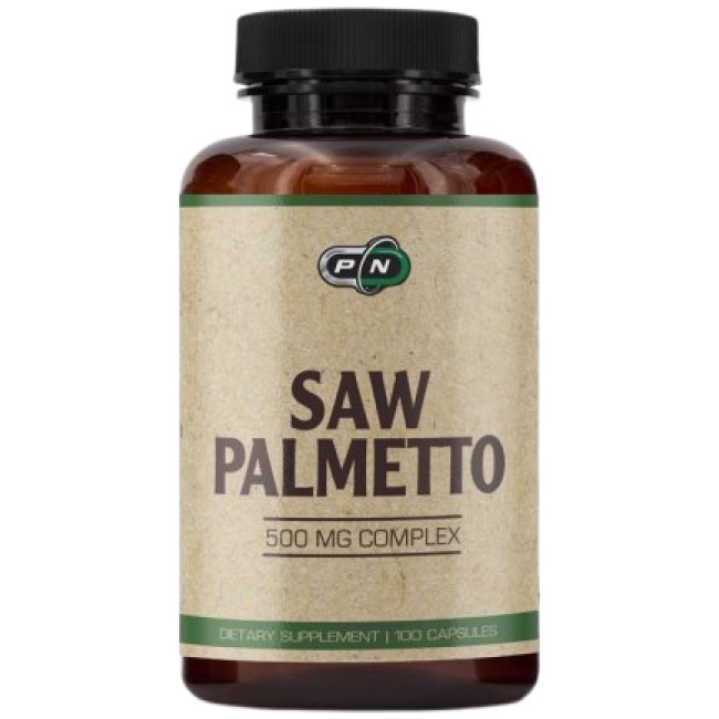 PURE Nutrition USA Saw Palmetto Complex 500 mg 100 капсули, 100 Дози