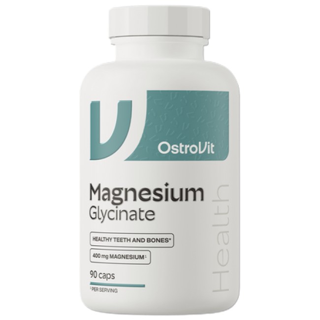 OstroVit Magnesium Glycinate | 400 mg 90 капсули, 30 Дози