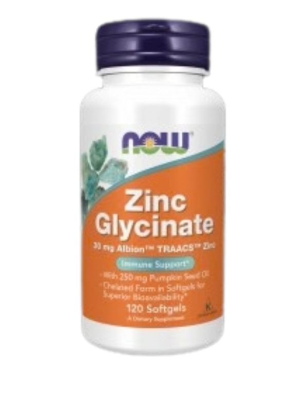 NOW Foods Zinc Glycinate 30 mg