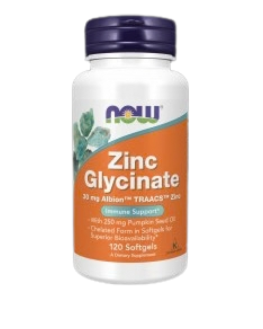 NOW Foods Zinc Glycinate 30 mg