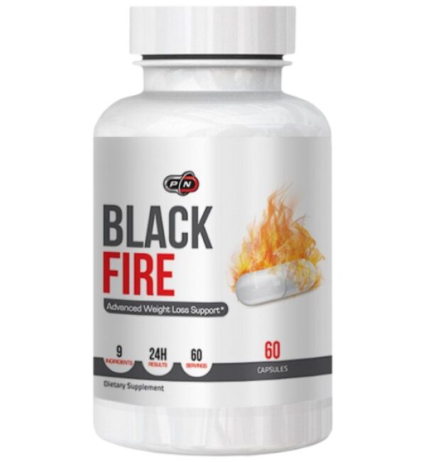 PURE Nutrition USA Black Fire 60 Таблетки, 60 Дози