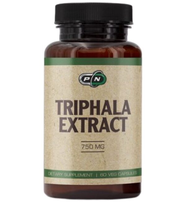 PURE Nutrition USA Triphala Extract 750 mg 60 капсули, 60 Дози