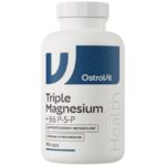 OstroVit Triple Magnesium + B6 P-5-P 90 капсули, 30 Дози