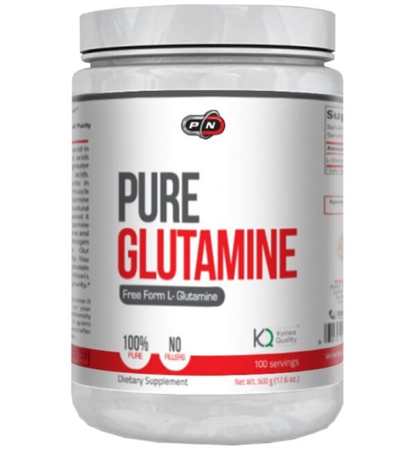 PURE Nutrition USA Pure Glutamine 500 грама, 100 Дози