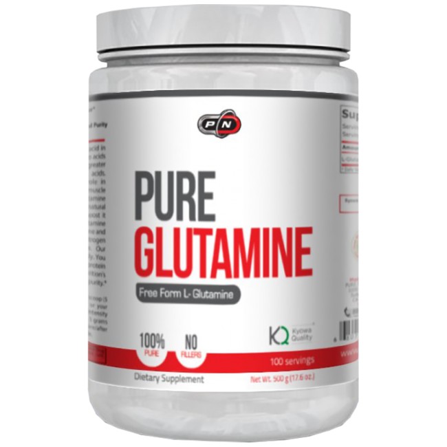 PURE Nutrition USA Pure Glutamine 500 грама, 100 Дози