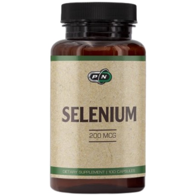 PURE Nutrition USA Selenium 200 mcg 100 капсули, 100 Дози