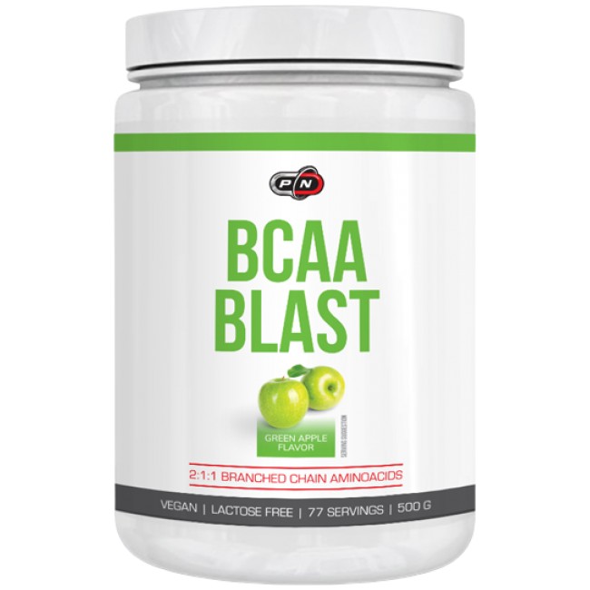 PURE Nutrition USA BCAA Blast Powder 500 грама, 77 Дози