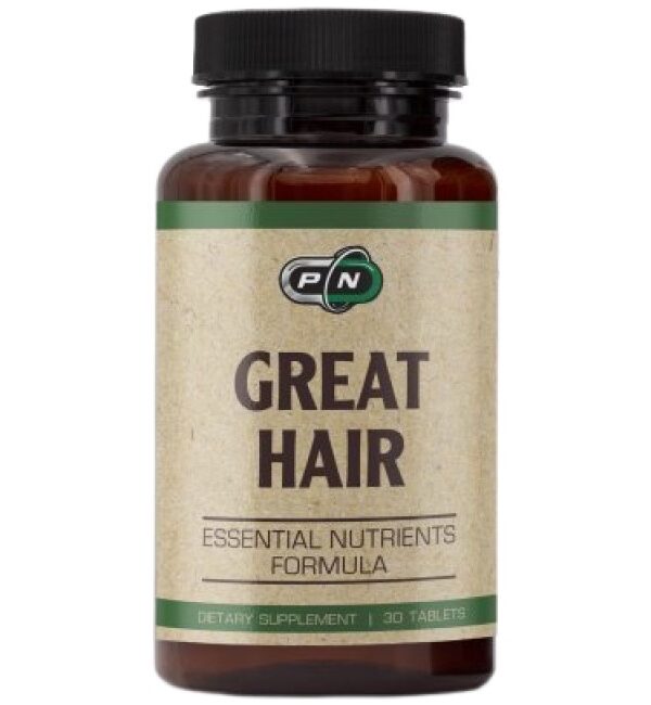 PURE Nutrition USA Great Hair 30 Таблетки, 30 Дози