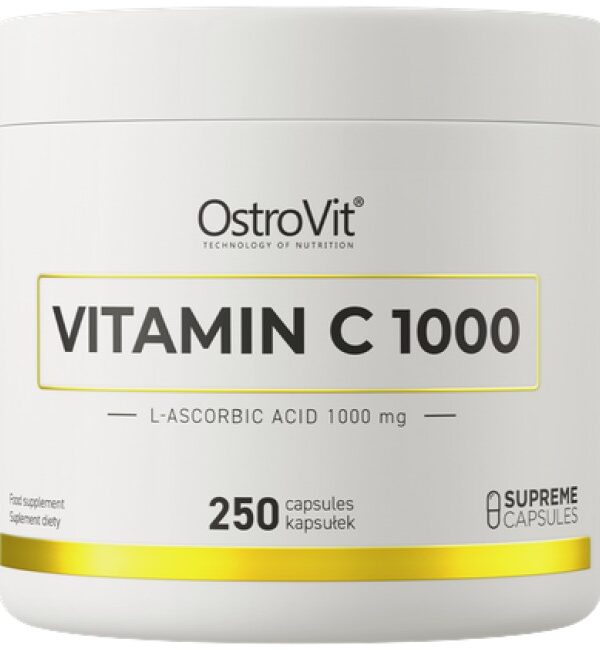 OstroVit Vitamin C 1000 mg 250 капсули, 250 Дози