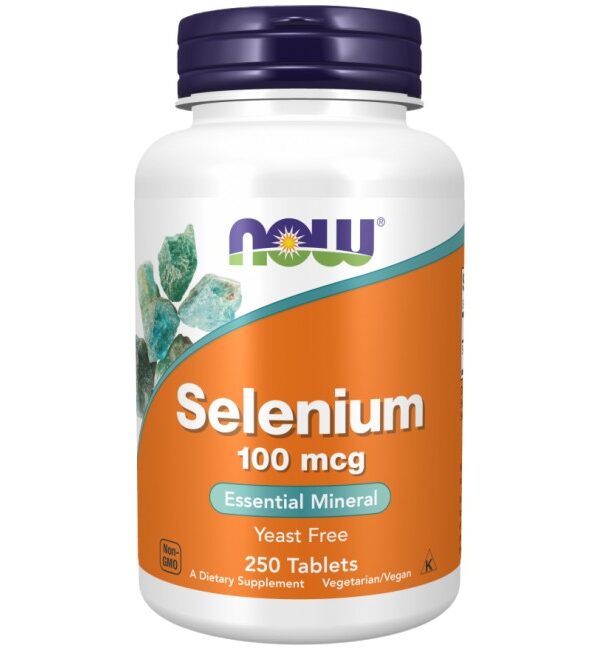 NOW Foods Selenium 100 mcg 250 Таблетки