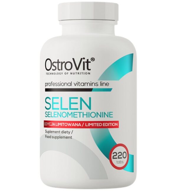 OstroVit Selenium 200 mcg 220 Таблетки, 220 Дози