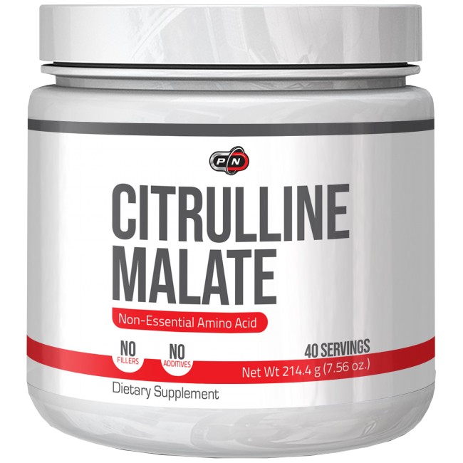 PURE Nutrition USA Citrulline Malate 250 грама, 50 Дози