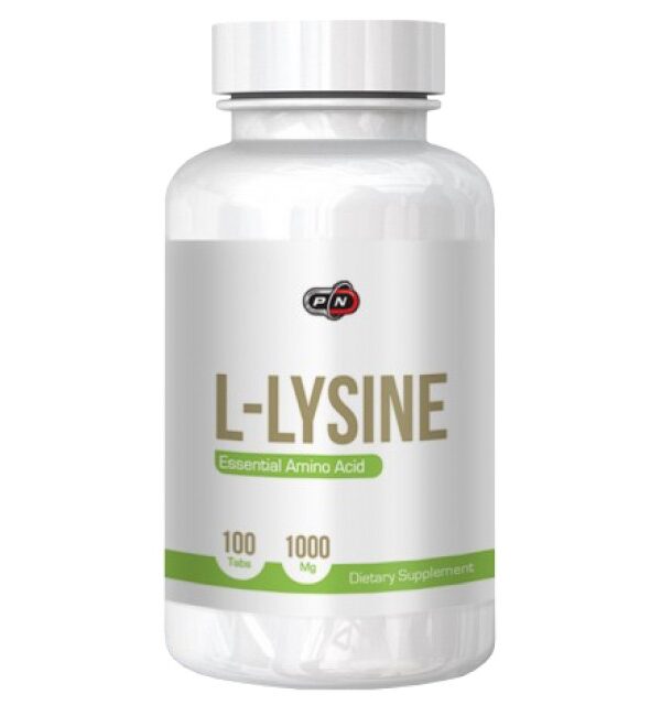 PURE Nutrition USA L-Lysine 1000 mg 100 Таблетки, 100 Дози