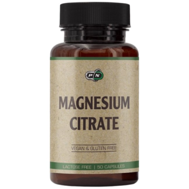 PURE Nutrition USA Magnesium Citrate 160 mg 50 капсули, 50 Дози