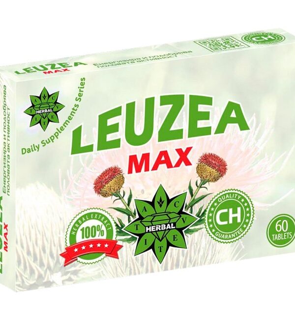 Cvetita Herbal Leuzea Max Tabs 30 Таблетки, 30 Дози