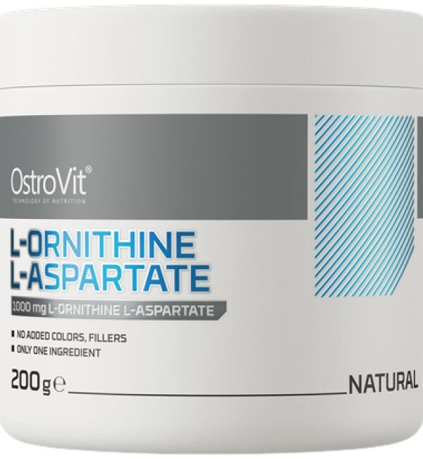 OstroVit L-Ornithine L-Aspartate Powder 200 грама, 200 Дози